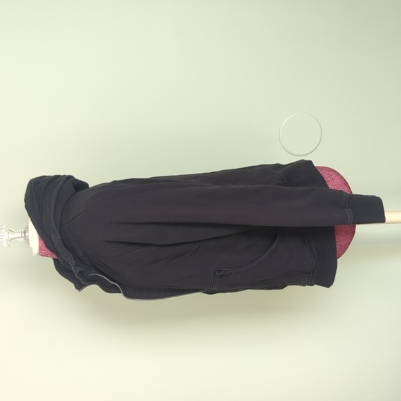 Zyia Black Zip Hoodie L Large - Picture 2 of 5
